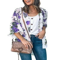 Olyvenn ženski trendi tunika prodaja prodaja labavih slatkih protočnih casual bluza Dressy Women modni