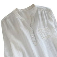 Muška ležerna dugačka dugačka dugačka majica jesen zima casual plaid shirts majice modne top bluze