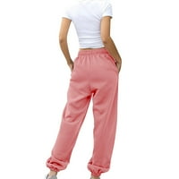 CLlios joga hlače za žene plus veličine nogu atletika visoke struk hlače Stretch Tummy Control pantalone