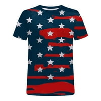 Dom slobodne majice zbog hrabrih majica ženska patriotska majica USA Poklon 4. srpnja Košulje Freedom