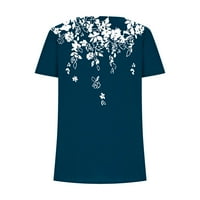 iopqo muns majica Muški ljetni slobodno vrijeme Sports T Majica Moda rever 3D gradijentski kratkih rukava