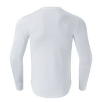 Novi dolasci majice s dugim rukavima za žene čišćenje casual pulover Ženske vrhove grafički otisci V-izrez