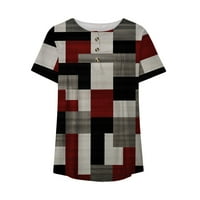 Kratka majica V-izrez, majica V izrez, 3D print Street Casual majica kratkih rukava, 2xS-8XL Veličina