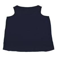 Fjofpr Ženska odjeća Žene Ljeto tiskovine T-majice Casual kratkih rukava Okrugli izrez Loop Fit Pulover