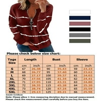Gaecuw ženski hladni vrhovi i bluze plus veličina vrhova bluze kratki rukav Thers Redovni fit pulover