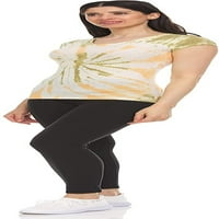 Vivianyo HD žene duge hlače plus veličina čipka za žene čipke visokih struka Up ravne noge široke noge