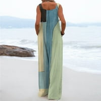 Holloyiver Ljetne haljine za žene Trendy V-izrez kratki rukav čipka srednje duljine obloge Lady A-line