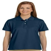 Modna ženska puna gumba dugih rukava, džepne majice