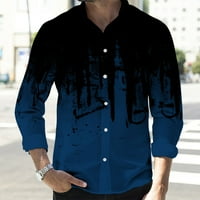 Farfi se navratnik muške majice Majica čvrste boje tanki tasteri kratki rukav ljetna majica s kratkim