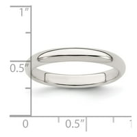 10k bijelo zlato okruglo Diamond Infinity Band Ring CTTW