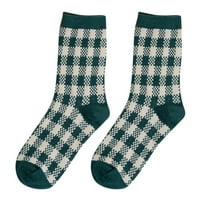 Amiliee ženske pletene nogu toplije plišane pom bedro visoke čarape duge čizme nogu toplije čarape