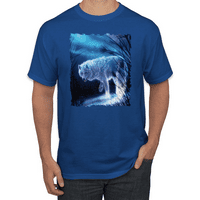 Kali_store ljetni vrhovi Muška košulja za tiskanu majicu s kratkim rukavima Crno, L