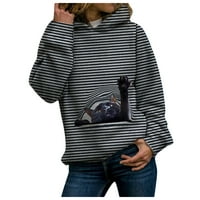 Žene dugih rukava Kaftan labavi bluzi košulje zimske jesen casunski bagegy o o-vrat pulover na vrhu