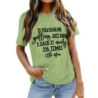 Majica kratkih rukava Ženska Tech s dugih rukava MajicaDaily Wear ShoppingGirl Veliki vježbanje Ters