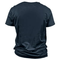 Hinvhai Clearence na smanjenim muškim majicama plus size Solid Boja kratkih rukava T-majice Pocket-Majice