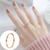 Araiya 14k žuti zlatni dijamantni koktel prsten za žene, veličine 6.5